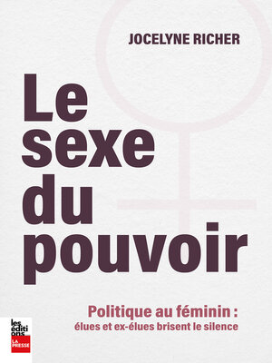 cover image of Le sexe du pouvoir